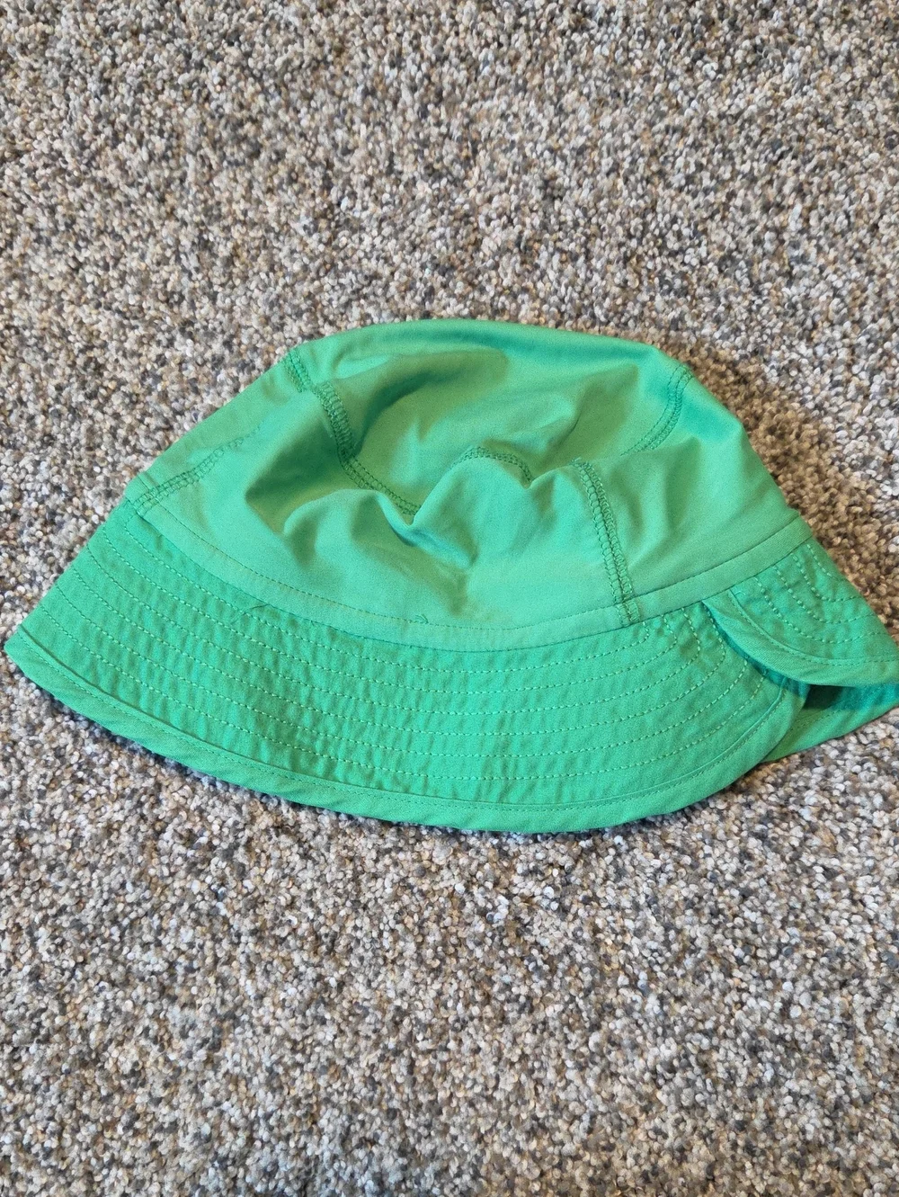 Primary Green Bucket Hat With Chin Strap
